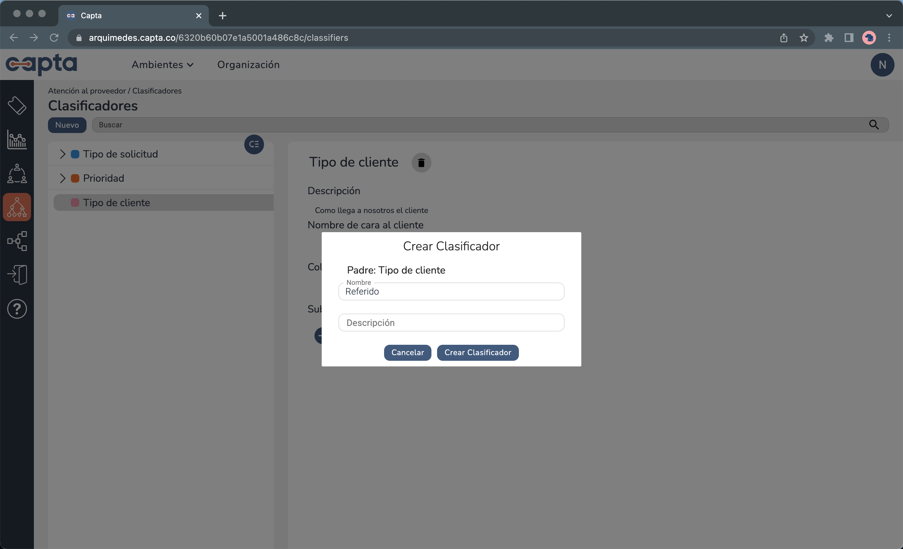 Imagen nombrar subclasificador