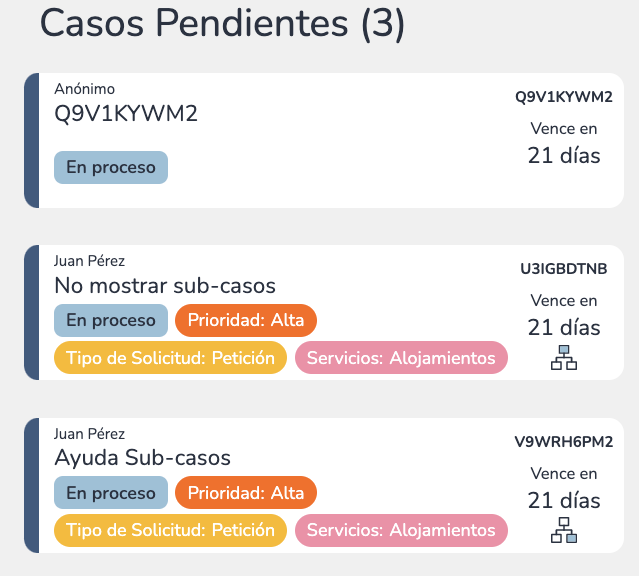 Imagen de Casos pendientes