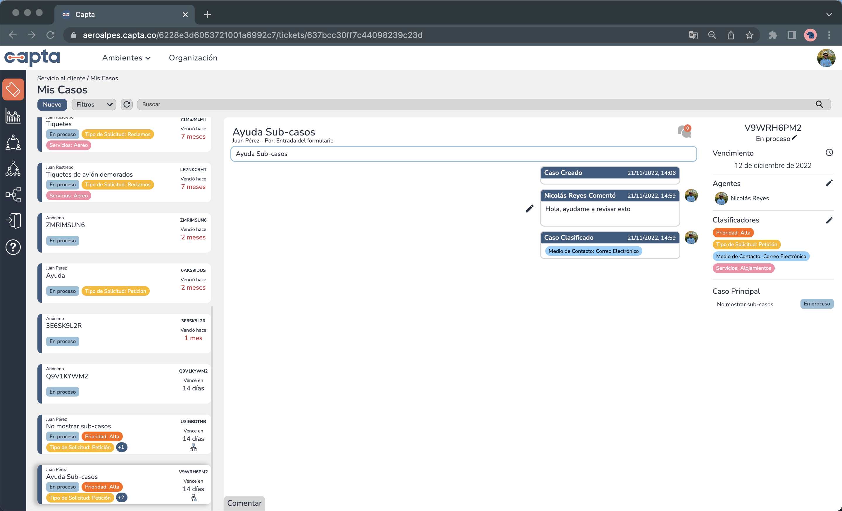 Imagen principal de subcaso